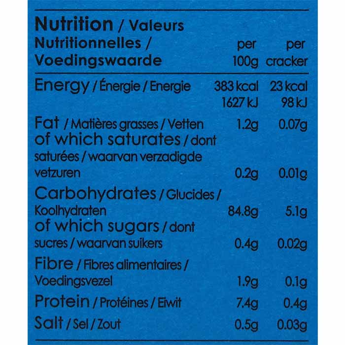 Rude Health - Organic Corn Crackers, 130g - back