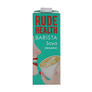 Rude Health - Organic Soya Barista Drink, 1L | Pack of 6
