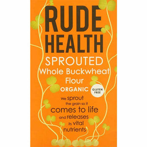 Rude Health - Organic Sprouted Whole Buckwheat Flour, 500g