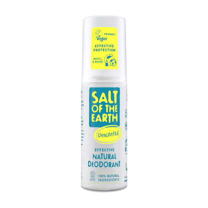 Salt Of The Earth - Deodorant Sprays - Unscented, 100ml