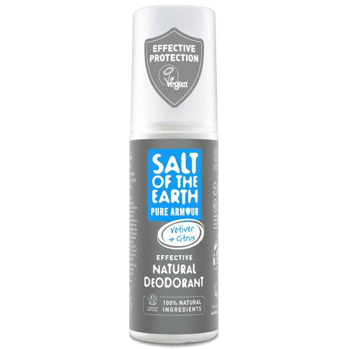 Salt Of The Earth - Natural Roll On Deodorants - Pure Armour Explorer, 75ml