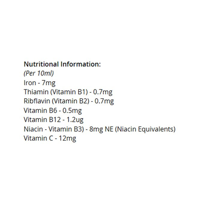 Salus Haus - Floradix Kids Iron & Vitamin Formula, 250ml - back