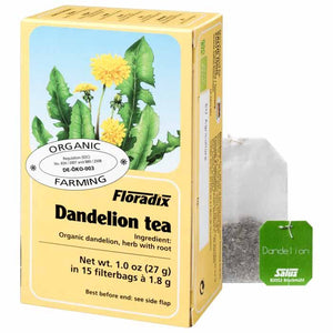 Salus Haus - Floradix Organic Dandelion Herbal Tea, 15 Bags
