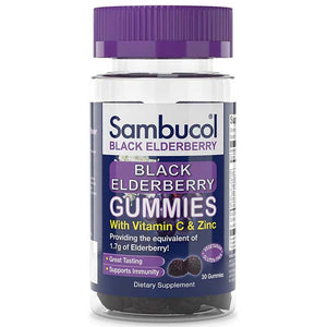Sambucol Black Elderberry - Kids Gummies, 30 Gummies