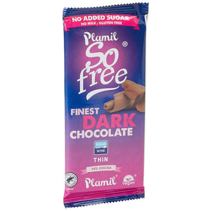 So Free - No Added Sugar Finest Dark Chocolate, 80g | Multiple Option