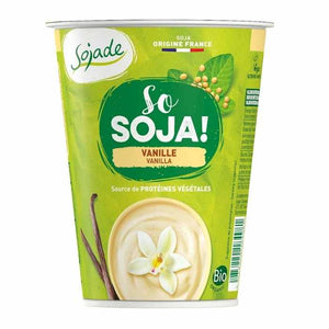 Sojade - Organic Vanilla Soya Alternative to Yoghurt | Multiple Sizes