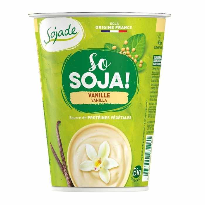 Sojade - Organic Soya Alternative to Yoghurt - Vanilla, 400g