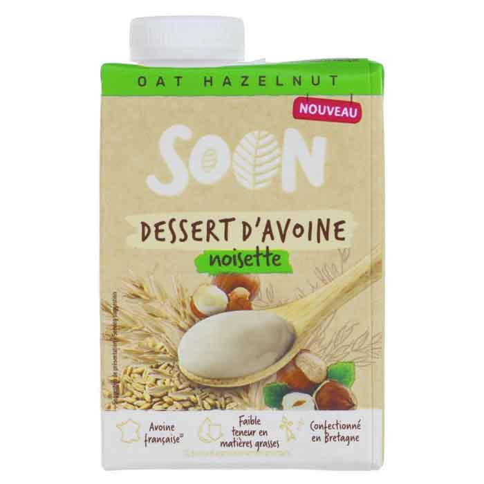 Soon - Organic Hazelnut Hemp Custard Dessert, 530g Pack of 8