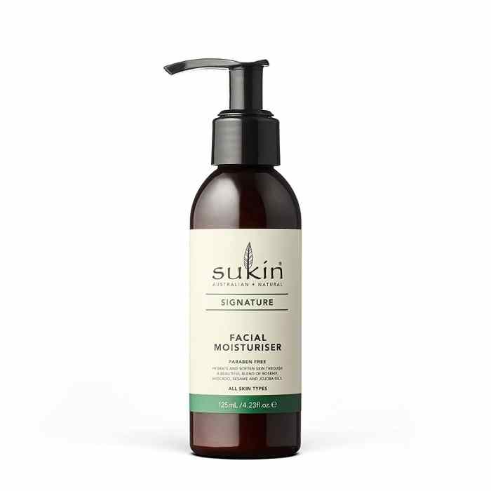 Sukin - Facial Moisturiser Pump, 125ml - Front