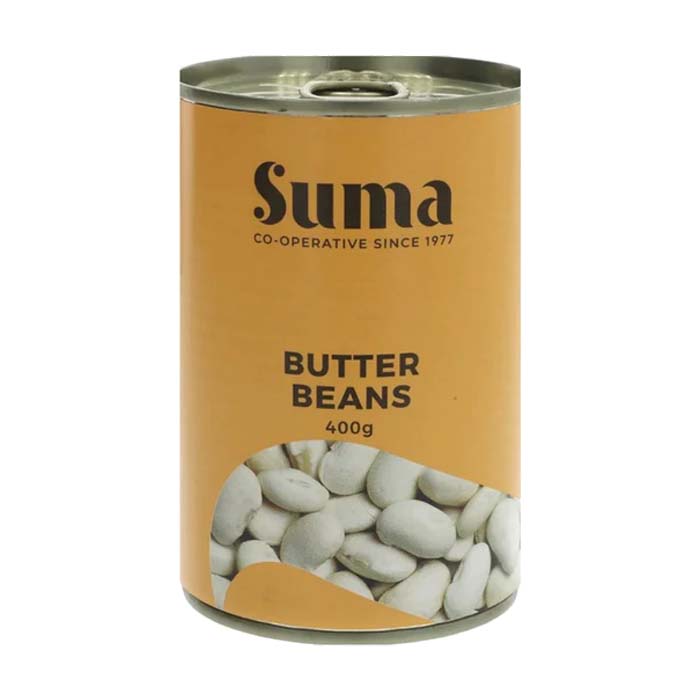 Suma - Beans No Salt Or Sugar - Butter, 400g