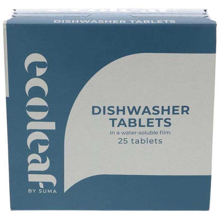 Suma - Ecoleaf Dishwasher Tablets, 25 Tabs 