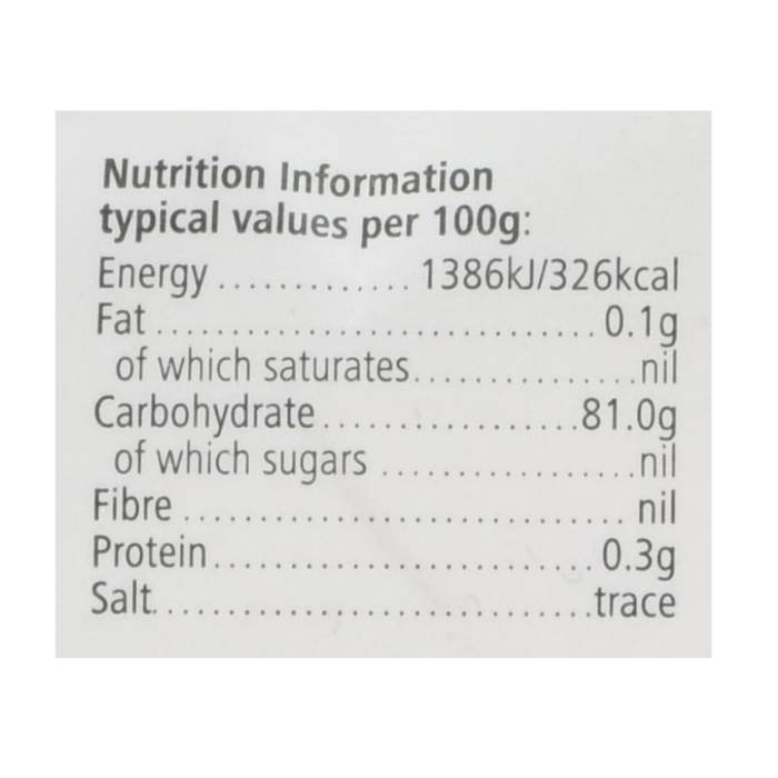 Suma - Tapioca Flour, 500g - nutrition facts