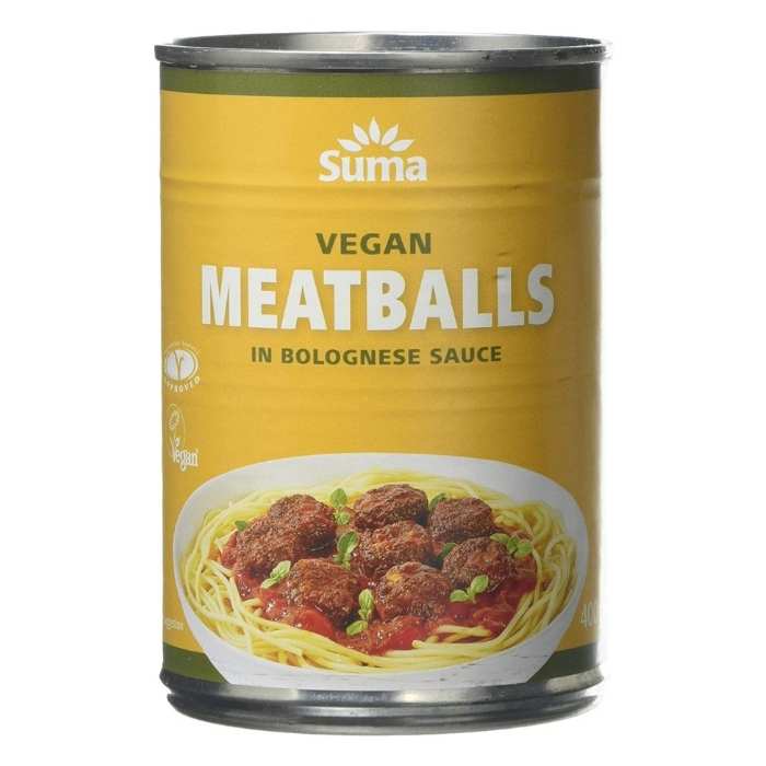 Suma - Vegan Meatball Bolognese, 400g - front
