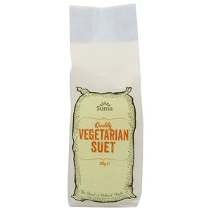 Suma Wholefoods - Gluten-Free Vegetarian Baking Suet, 250g | Pack of 6