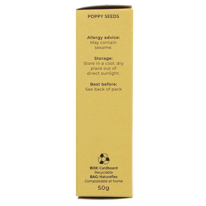 Suma Wholefoods - Poppy Seeds, 50g - back