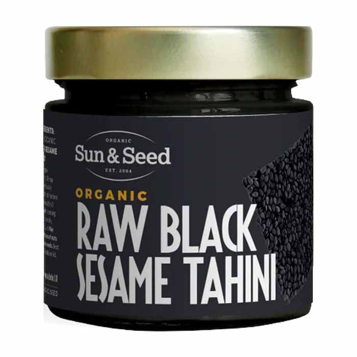 Sun And Seed - Raw Organic Black Sesame Tahini, 200g