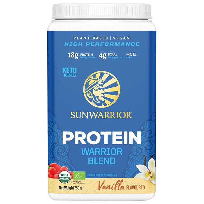 Sunwarrior - Protein Warrior Blend - Vanilla, 750g