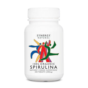 Synergy Natural - Organic Spirulina, 200 Tablets