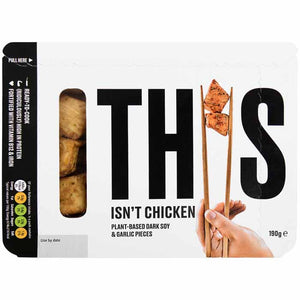 THIS - Isn't Chicken Plant-Based Soy & Garlic Pieces, 190g