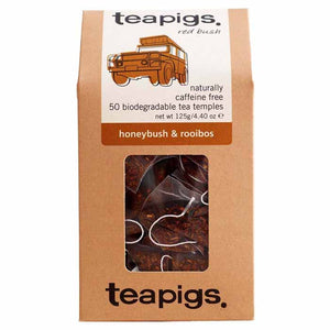 Teapigs - Honeybush & Rooibos Biodegradable Tea Temples, 15 Bags