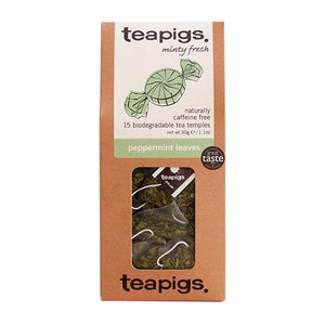 Teapigs - Peppermint Leaves Biodegradable Tea Temples | Multiple Sizes