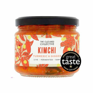 The Cultured Collective - Turmeric & Ginger Kimchi, 250g