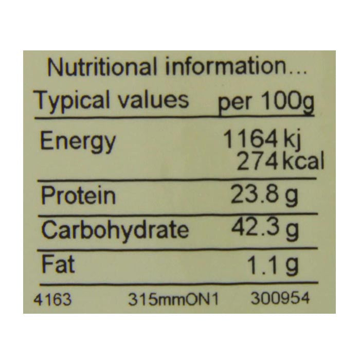 The Health Store - Organic Mung Beans, 500g - back