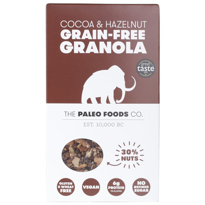 The Paleo Foods Co. - Grain Free Granola Cocoa & Hazelnut, 285g