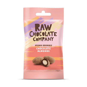 Raw Chocolate Company - Organic Raw Chocolate Almonds | Multiple Sizes