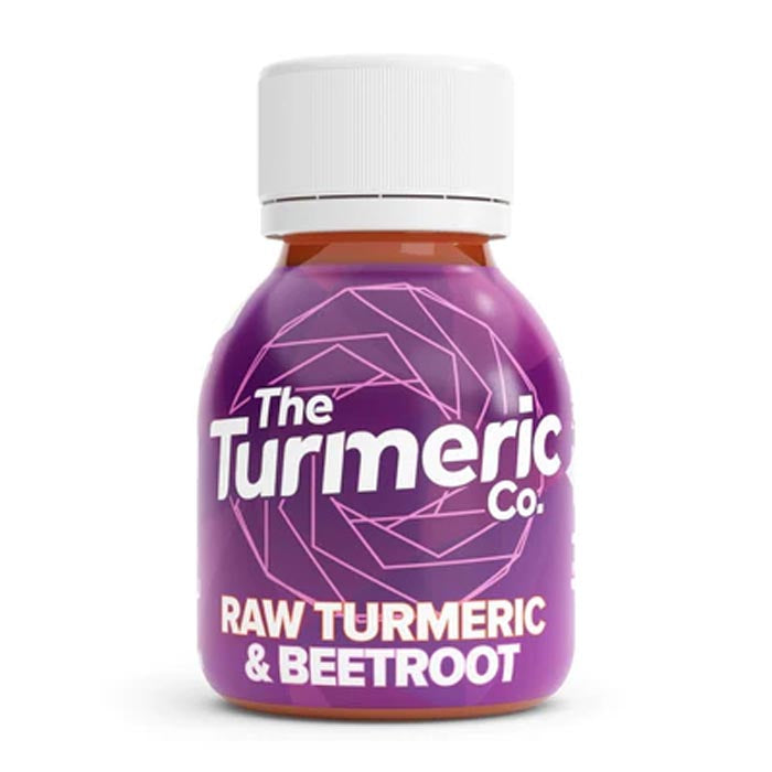 The Turmeric Co. - Raw Turmeric Shots - Turmeric & Beetroot, 60ml