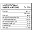 The Vurger Co - Original Cheezy Vegan Sauce, 300g - Nutritional information
