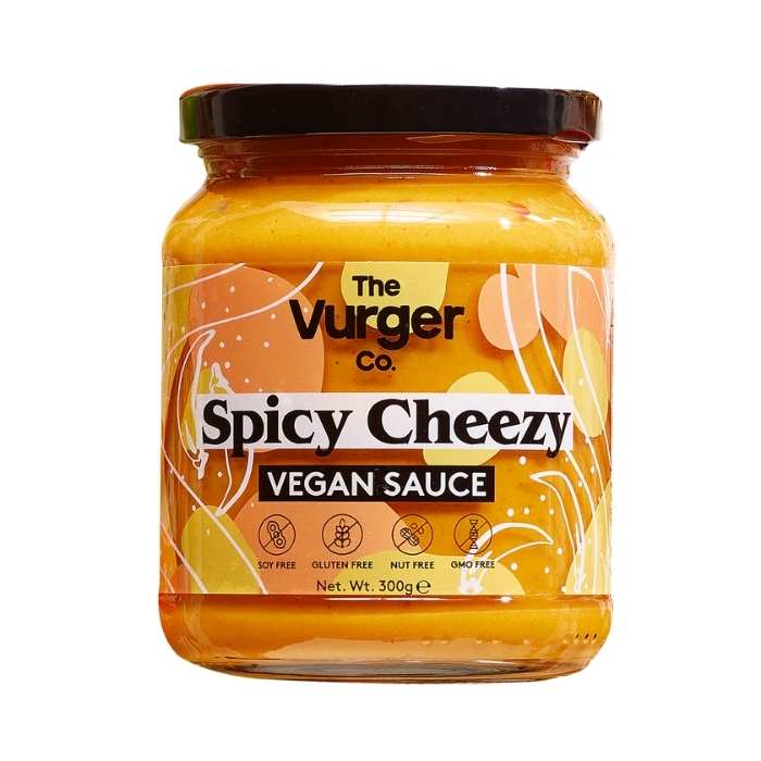 The Vurger Co - Spicy Cheezy Vegan Sauce, 300g - Front