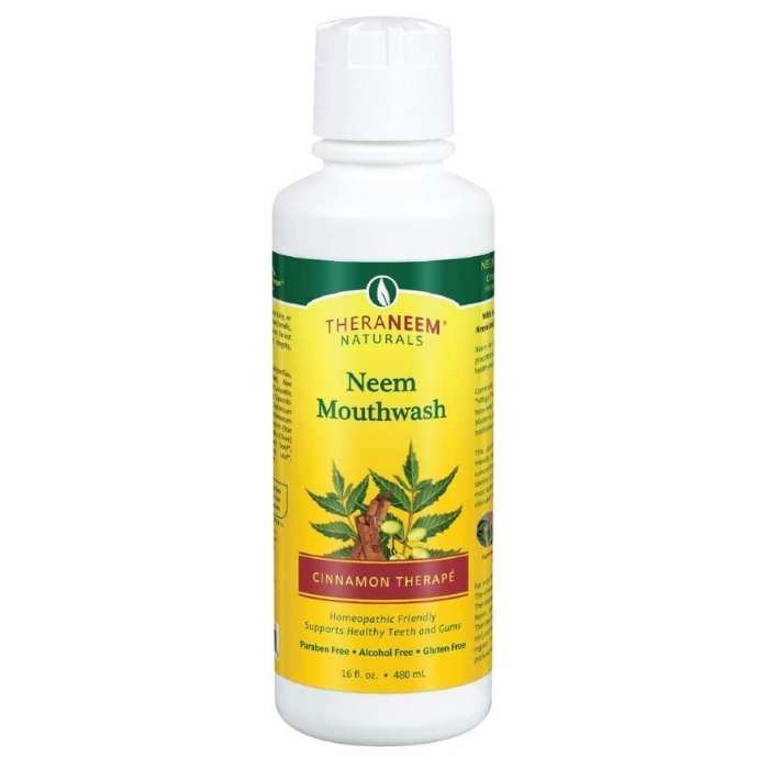 TheraNeem - Neem Mouthwash Therapé Cinnamon, 473ml - front