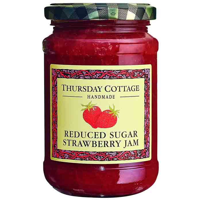 Thursday Cottage - Jam - Reduced Sugar Strawberry, 315g