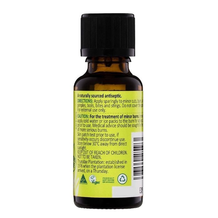 Thursday Plantation - Tea Tree 100% Pure Oil, 25ml - Back