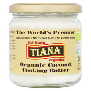 Tiana Fair Trade Organics - Organic Coconut Cooking Butter | Multiple Sizes
