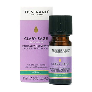 Tisserand - Clary Sage Ethically Harvested Pure Essential Oil, 9ml