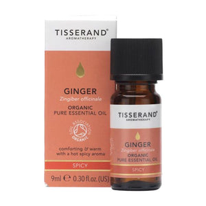 Tisserand - Ginger Organic Pure Essential Oil, 9ml