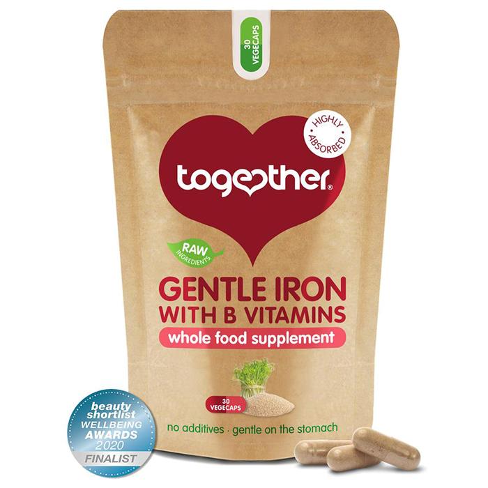 Together - WholeVit Gentle Iron Complex Food Supplement, 30 Capsules