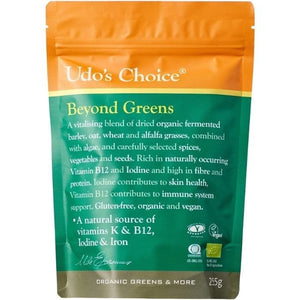 Udo's Choice - Beyond Greens: Vegan Super Greens Powder | Multiple Sizes