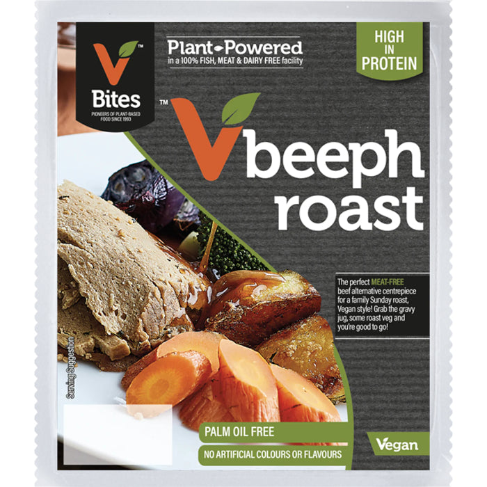 V Bites - Cheatin Meats Roasting Beef Joint, 390g