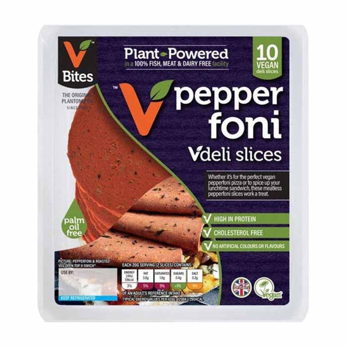 Vbites - Cheatin Pepperfoni Vdeli Pepperoni Style Slices, 100g