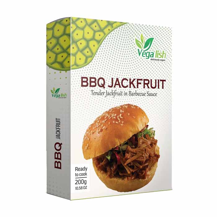 Vegalish - Shredded Jackfruit - BBQ, 200g 