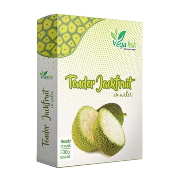 Vegalish - Shredded Jackfruit - Plain - In Water, 200g