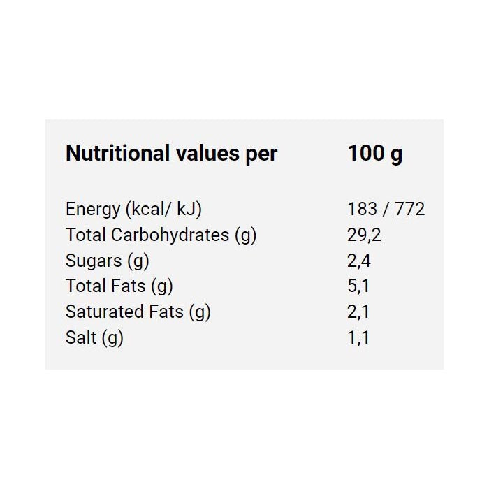 Verdino - Plant-Based Deliciosa Pizza, 370g - Back