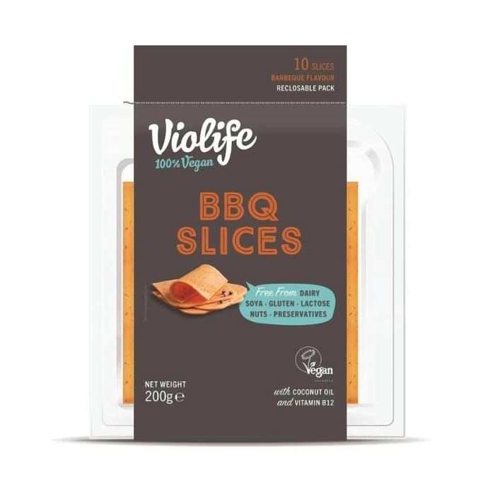 Violife - BBQ Slices, 200g - front