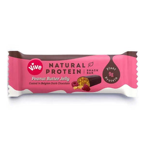 Vive - Dark Chocolate Peanut Butter Jelly Protein Bar, 49g