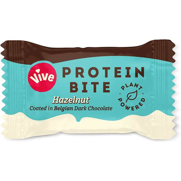 Vive - Vegan Dark Chocolate Protein Bites - Hazelnut (1-Pack) , 20g