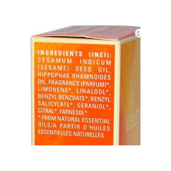 Weleda - Sea Buckthorn Body Oil, 100ml - back