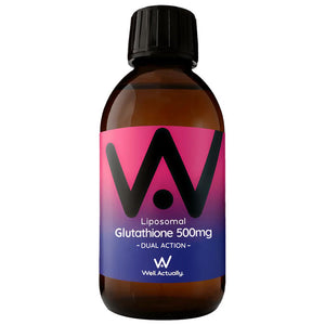 Well. Actually. - Glutathione Liposomal Liquid 500mg Dual Action Cherry Flavour | Multiple Sizes